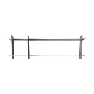 Półka ścienna Ark - Aluminium - Tinted