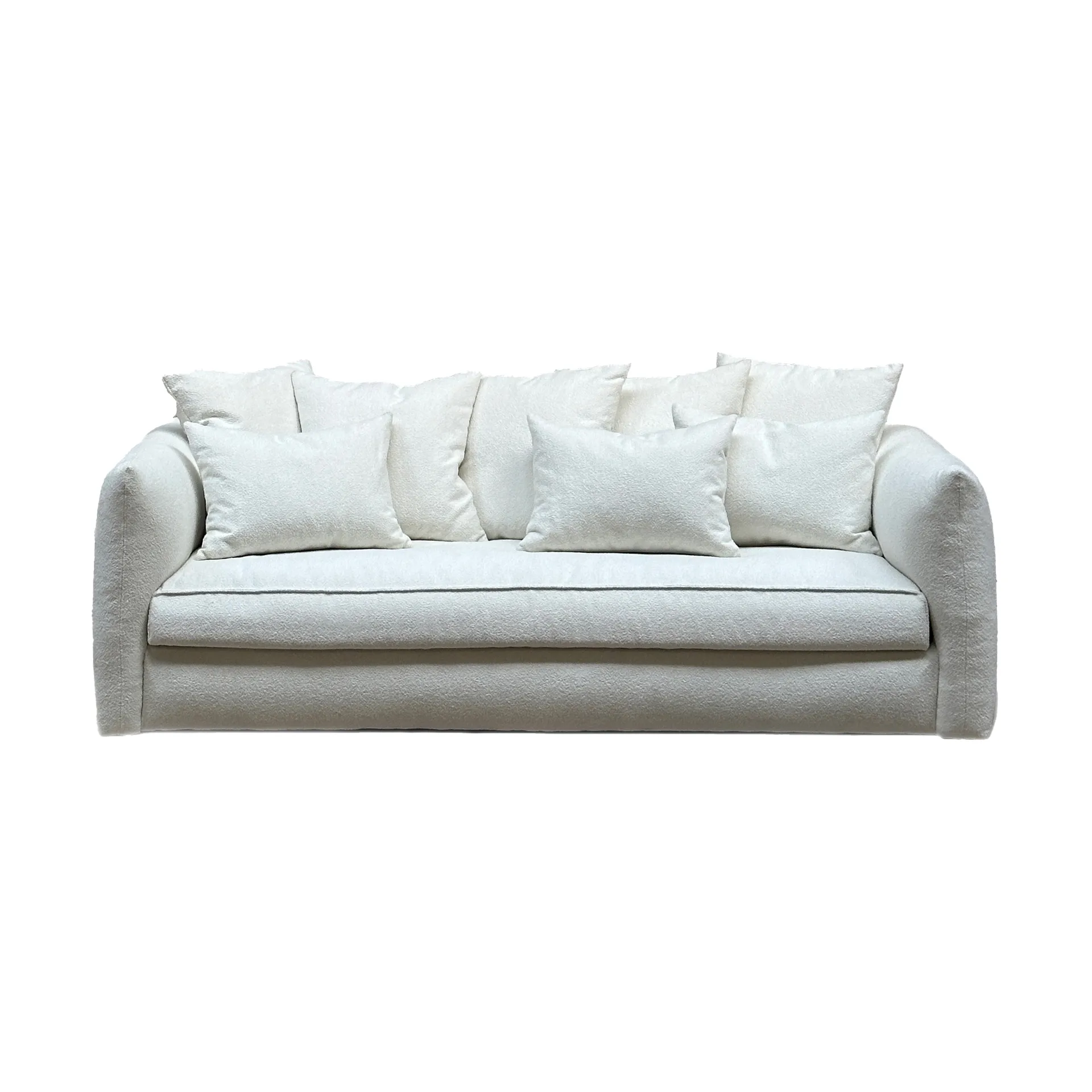 Sofa Cornell, Bouclé off white Tinted