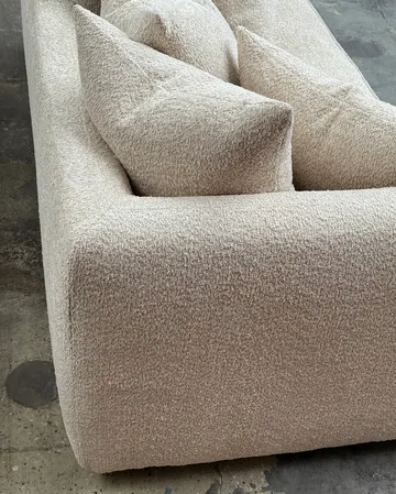 Sofa Cornell - Bouclé soft sand - Tinted