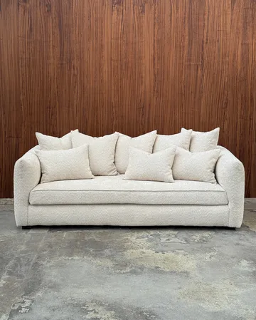 Sofa Cornell - Bouclé soft sand - Tinted