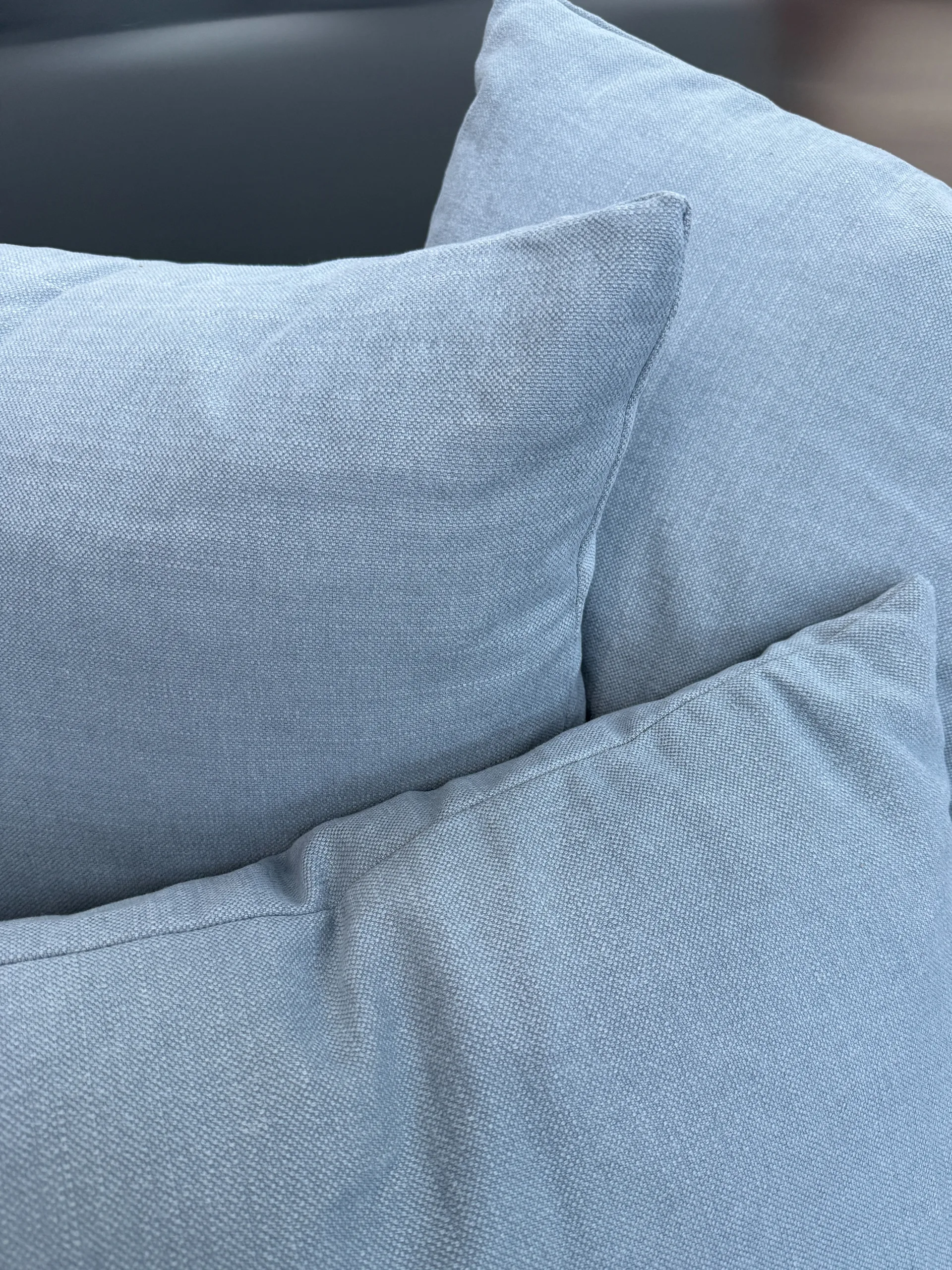 Sofa Cornell, Cotton blue Tinted