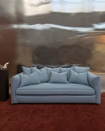 Sofa Cornell - Cotton blue - Tinted