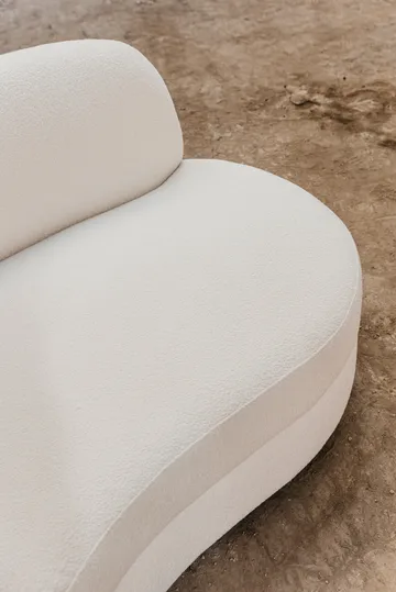 Sofa Delon - Bouclé off-white - Tinted