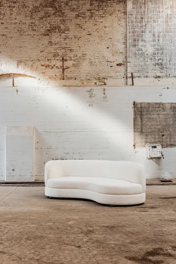 Sofa Delon - Bouclé off-white - Tinted