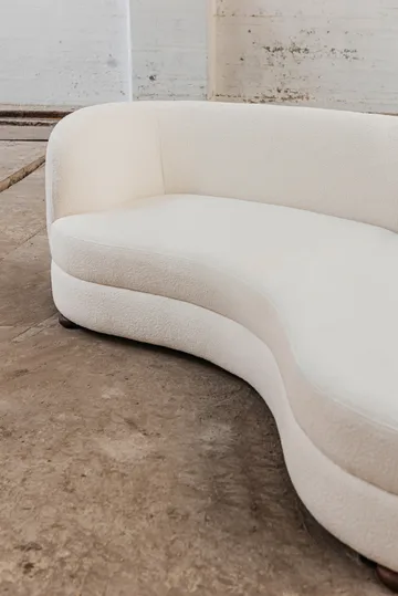 Sofa Delon - Bouclé off-white - Tinted
