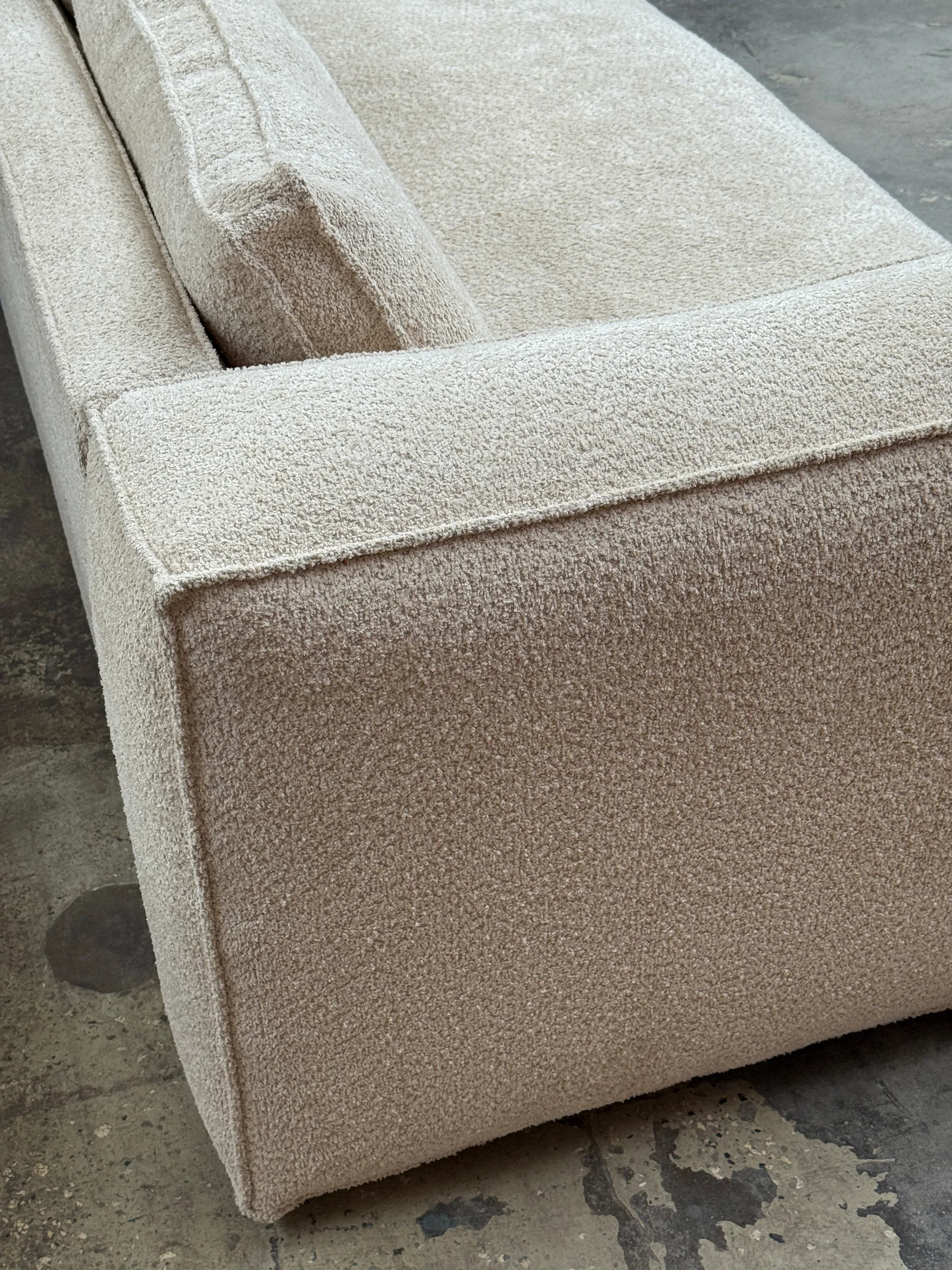 Sofa Klinge, Bouclé soft sand Tinted