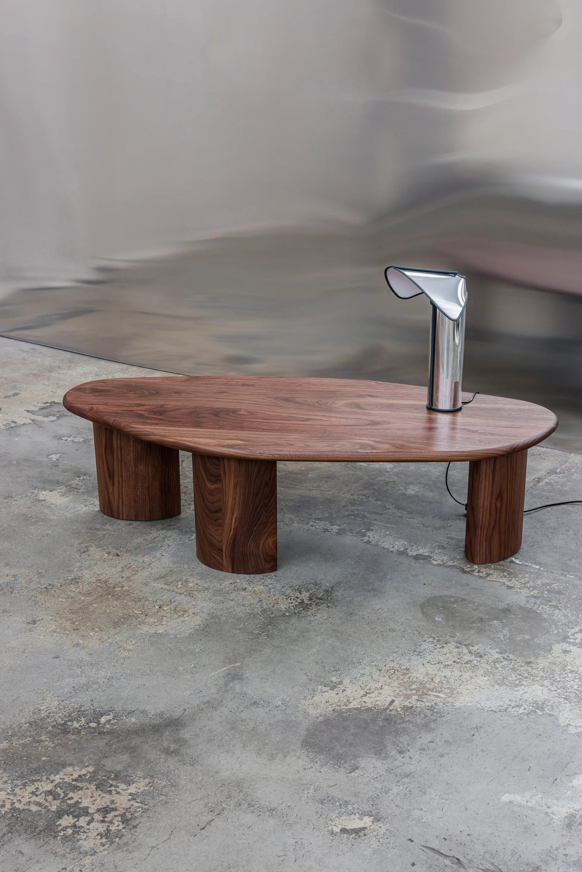 Stolik kawowy Lowe , Orzech włoski dark brown Tinted