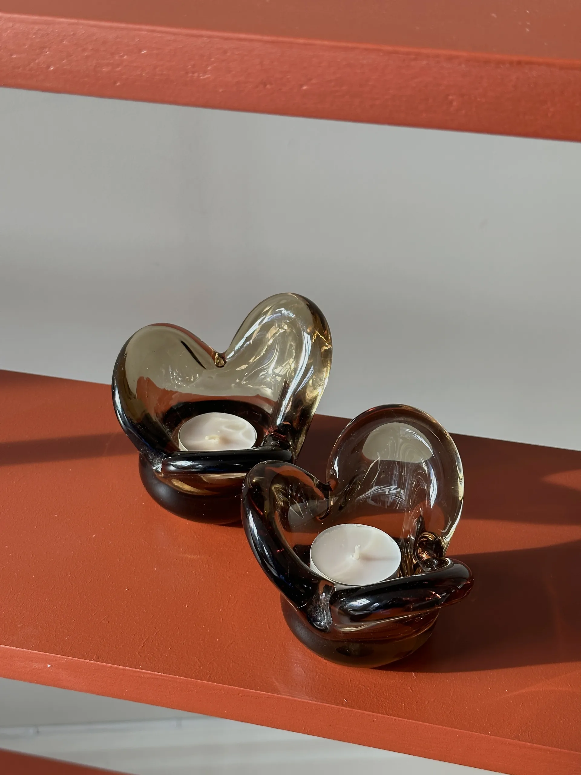 Świecznik Visser, Brown Tinted