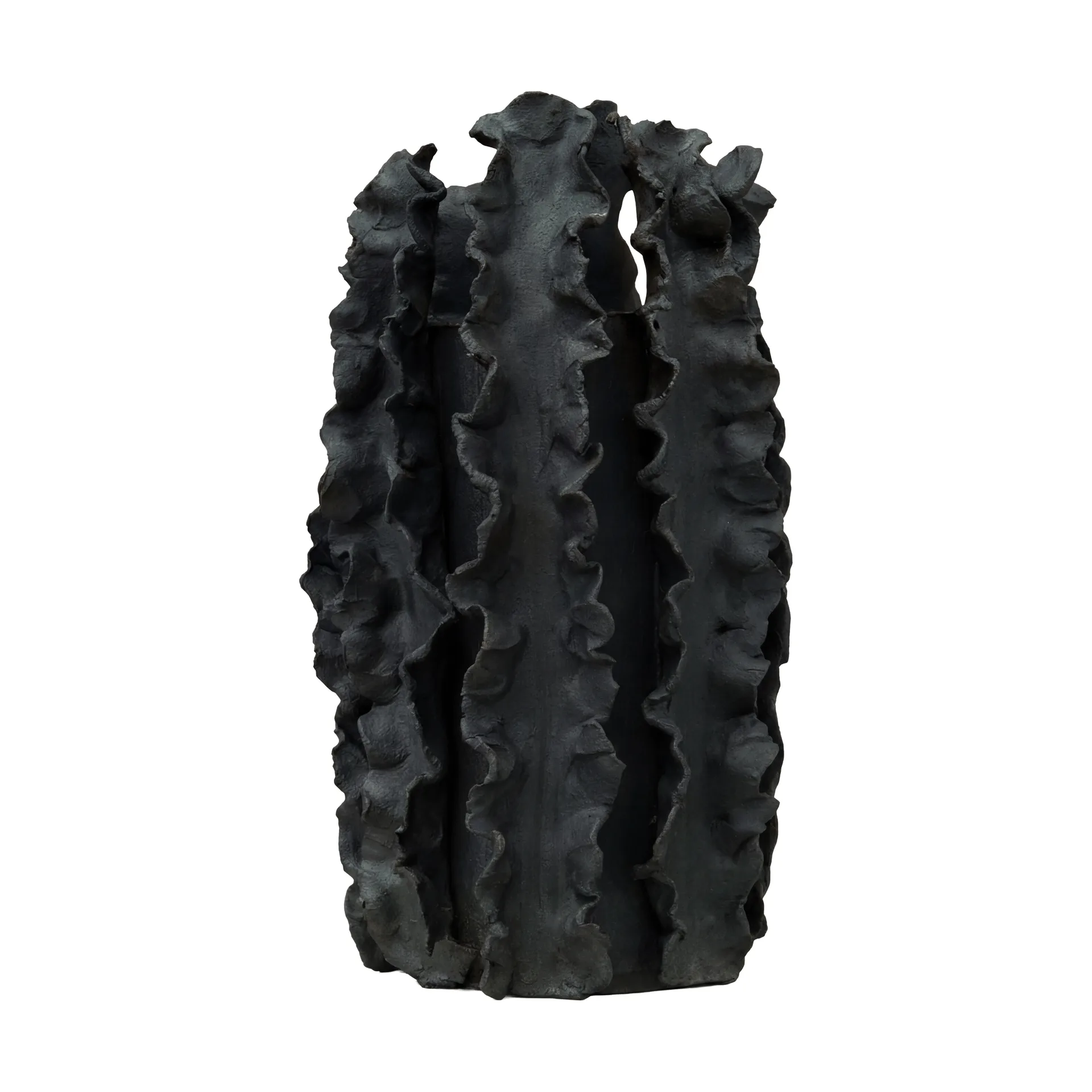 Wazon Melera, Black, 33x16 cm Tinted