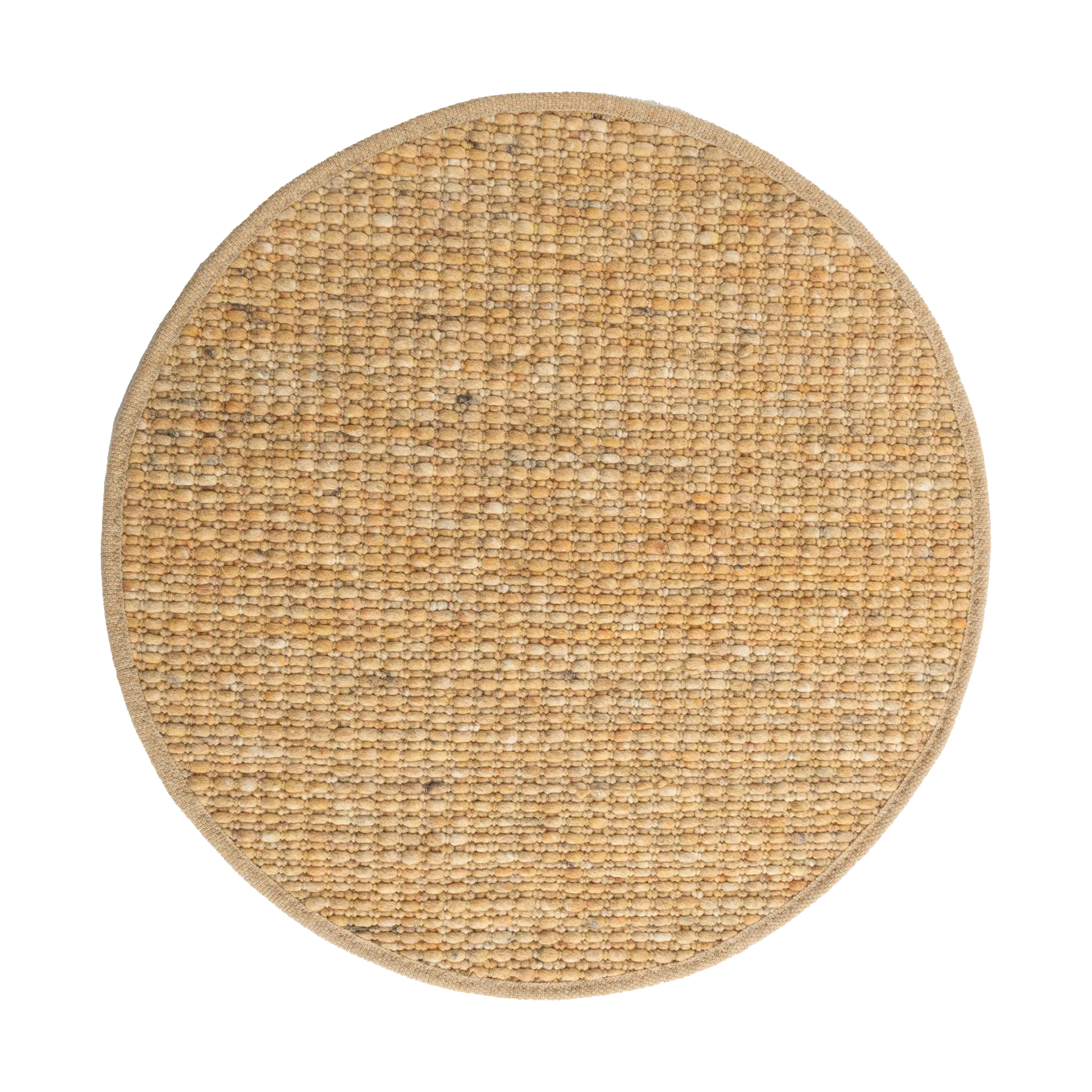 Okrągły dywan Greenland Swift, Złoty nr 261, Ø300 cm Tisca