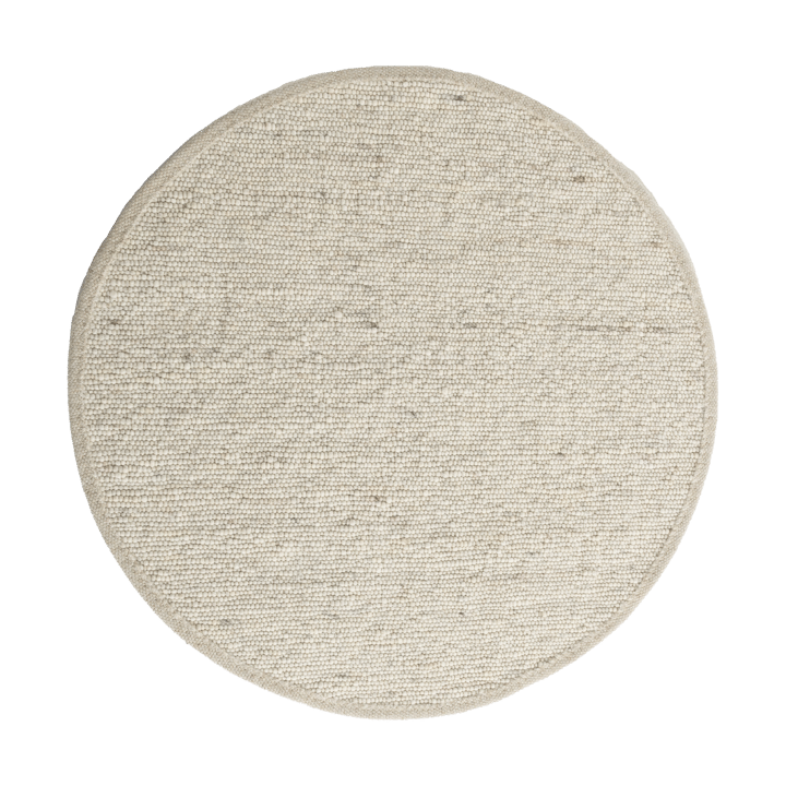Okrągły dywan Sierrafil - Naturalna biel nr 11, Ø300 cm - Tisca