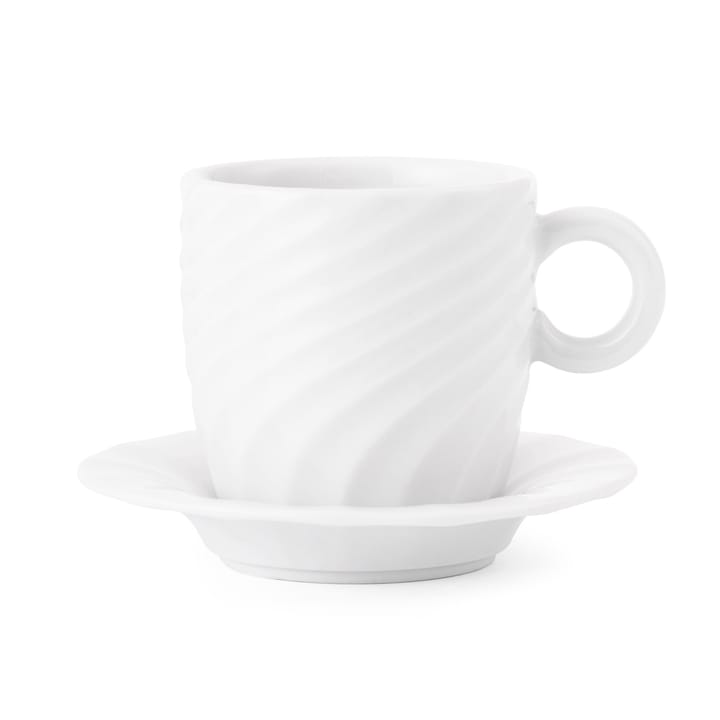 Kubek Twist 25 cl - biały - Tivoli by Normann Copenhagen
