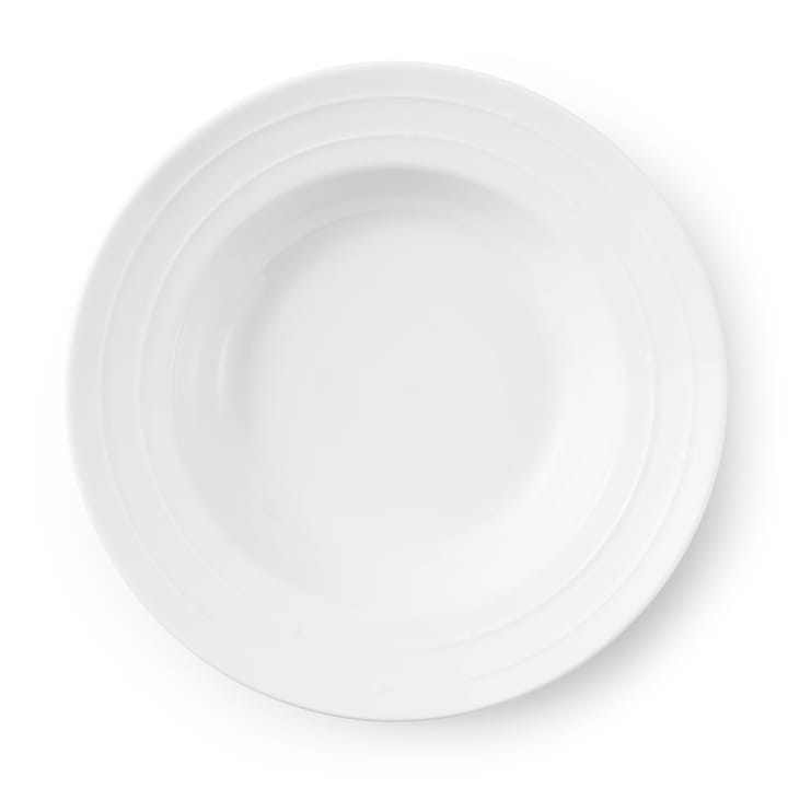 Talerz głęboki Banquet Ø 22cm - biały - Tivoli by Normann Copenhagen