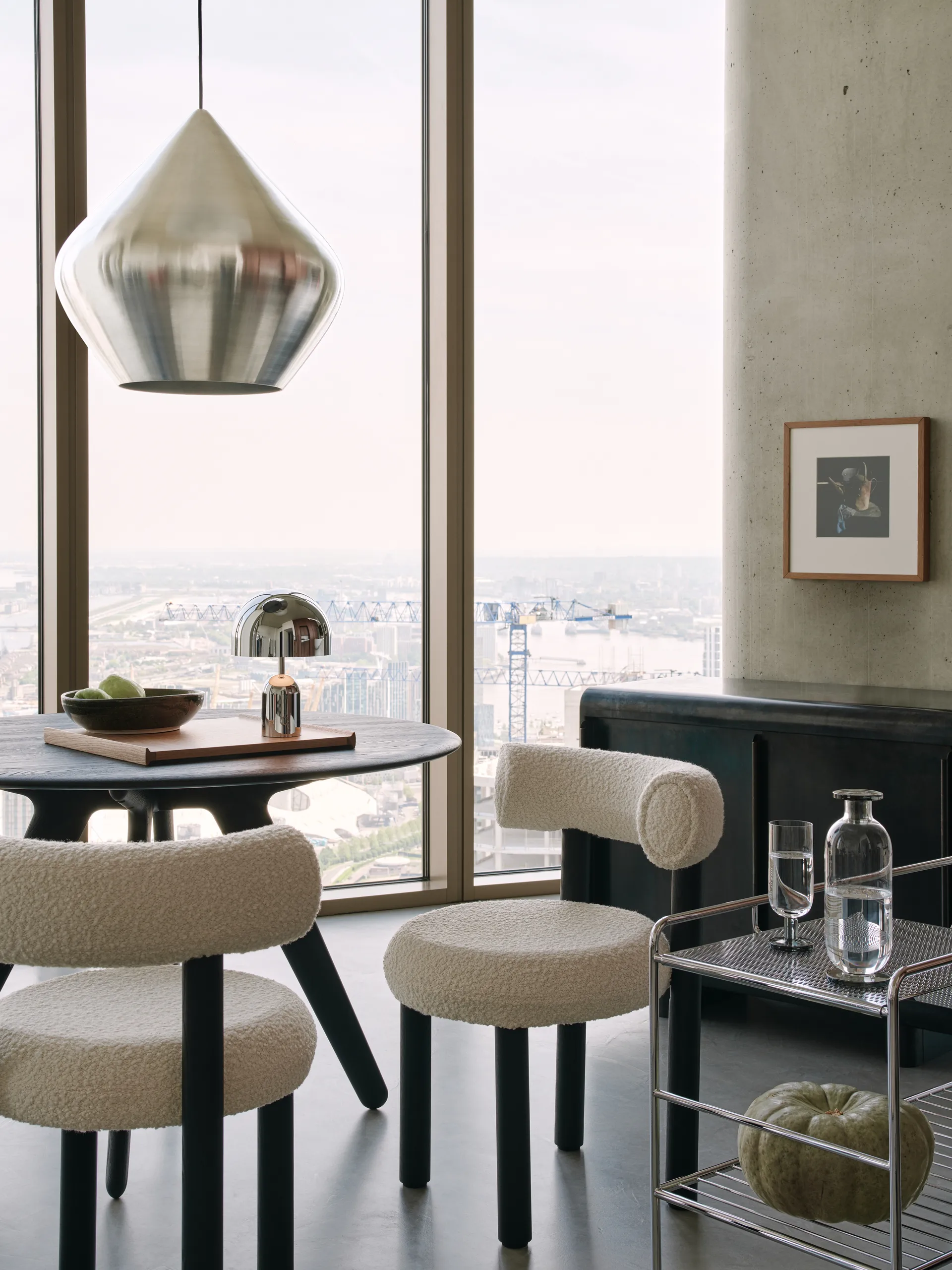 Abażur do lampy Beat Unbeaten Stout Ø52 cm, Aluminium Tom Dixon