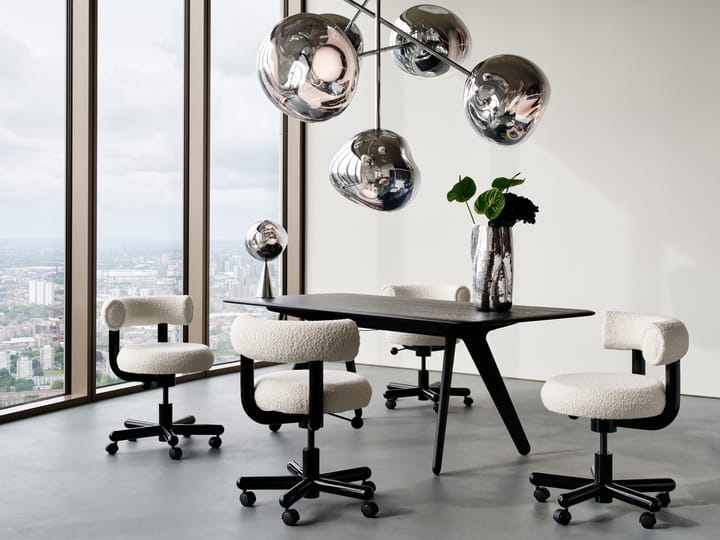 Biurko Slab Individual 60x120 cm, Czarny dąb Tom Dixon