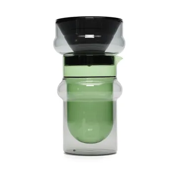 Bump karafka i zestaw filtrów 400 ml - Zielony - Tom Dixon