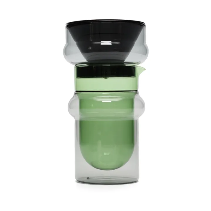 Bump karafka i zestaw filtrów 400 ml - Zielony - Tom Dixon