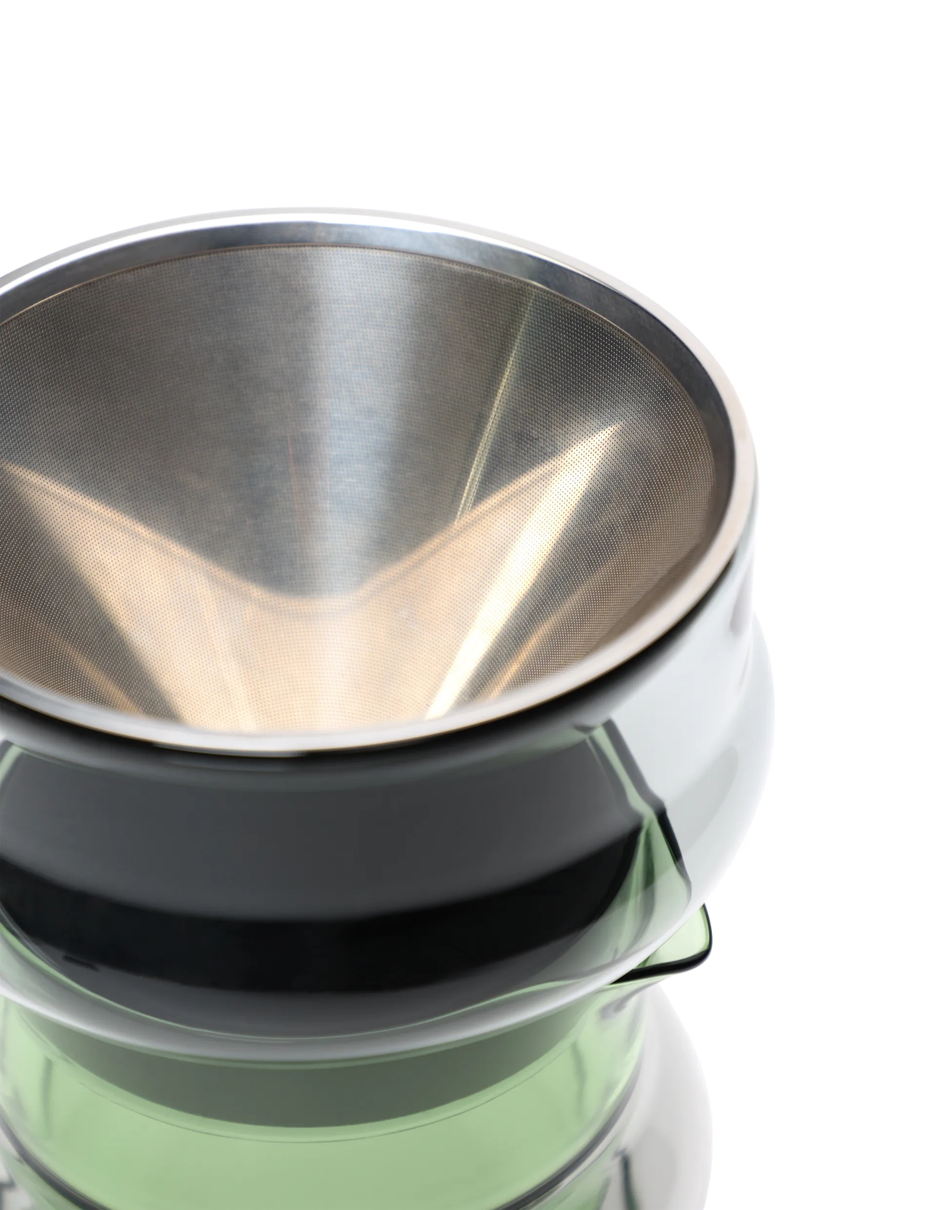 Bump karafka i zestaw filtrów 400 ml, Zielony Tom Dixon