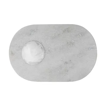 Deska do krojenia Stone 27x42 cm - Biały marmur-silver - Tom Dixon