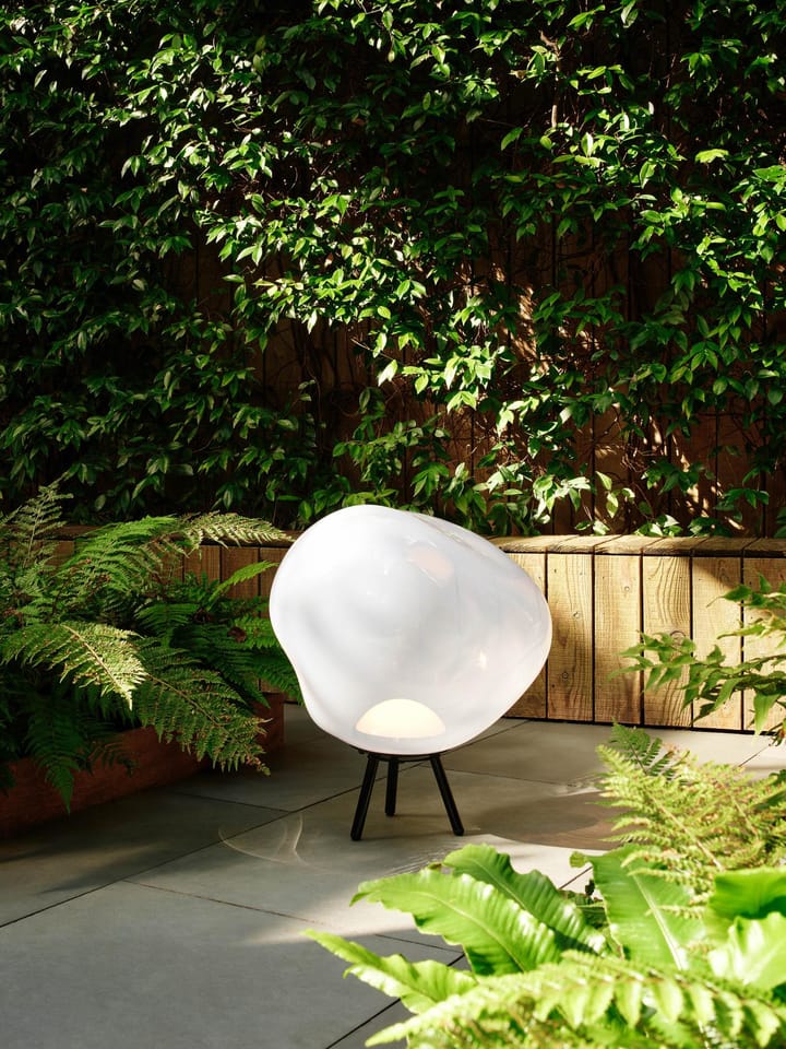 Duża lampa podłogowa przenośna Melt LED, Opal Tom Dixon
