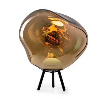 Duża lampa podłogowa przenośna Melt LED - Złoty - Tom Dixon