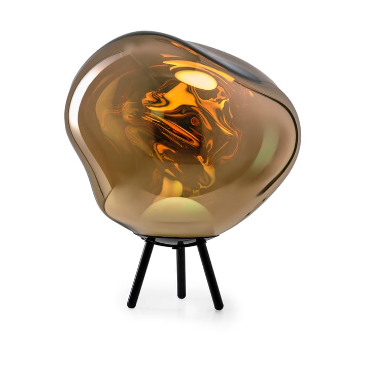 Duża lampa podłogowa przenośna Melt LED, Złoty Tom Dixon