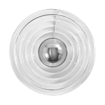 Duża lampa ścienna Press Surface LED 35 cm - Przezroczysty - Tom Dixon