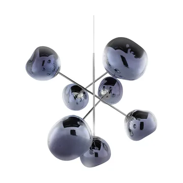 Duży żyrandol Melt Chandelier LED 196 cm - Dymny - Tom Dixon