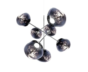 Duży żyrandol Melt Chandelier LED 196 cm - Dymny - Tom Dixon