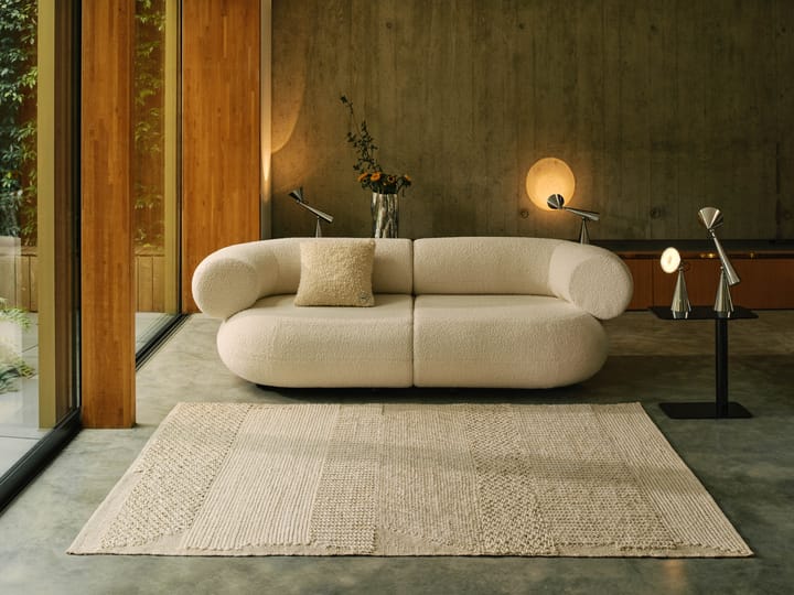 Dywan Knotty, Biały 170x240 cm Tom Dixon