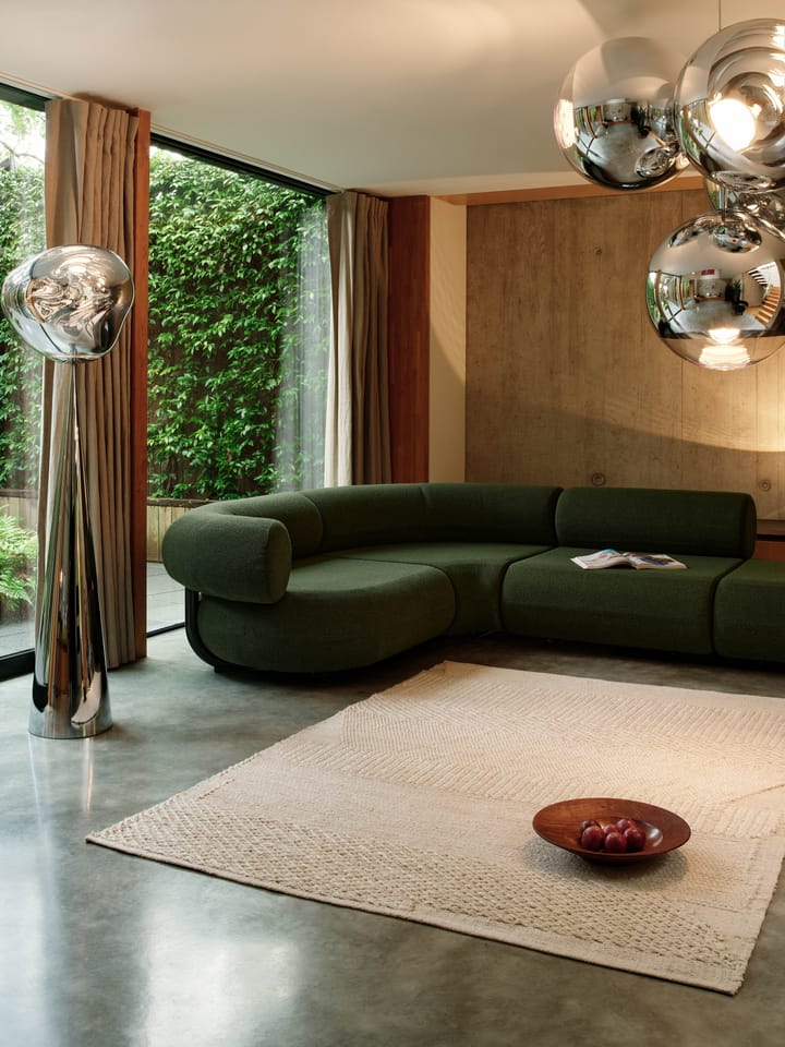 Dywan Knotty, Biały 170x240 cm Tom Dixon