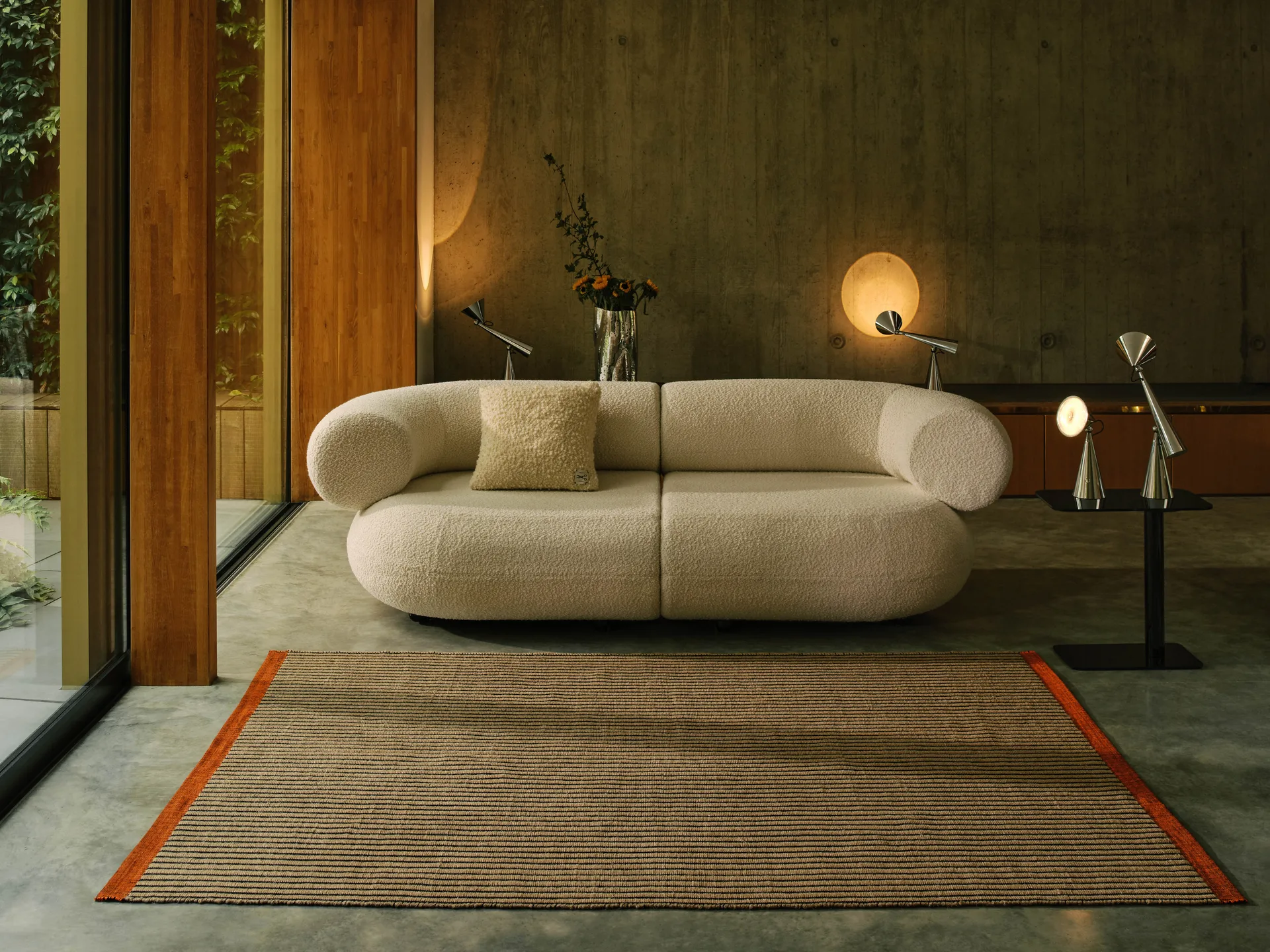 Dywan Line, Czarny 200x300 cm Tom Dixon