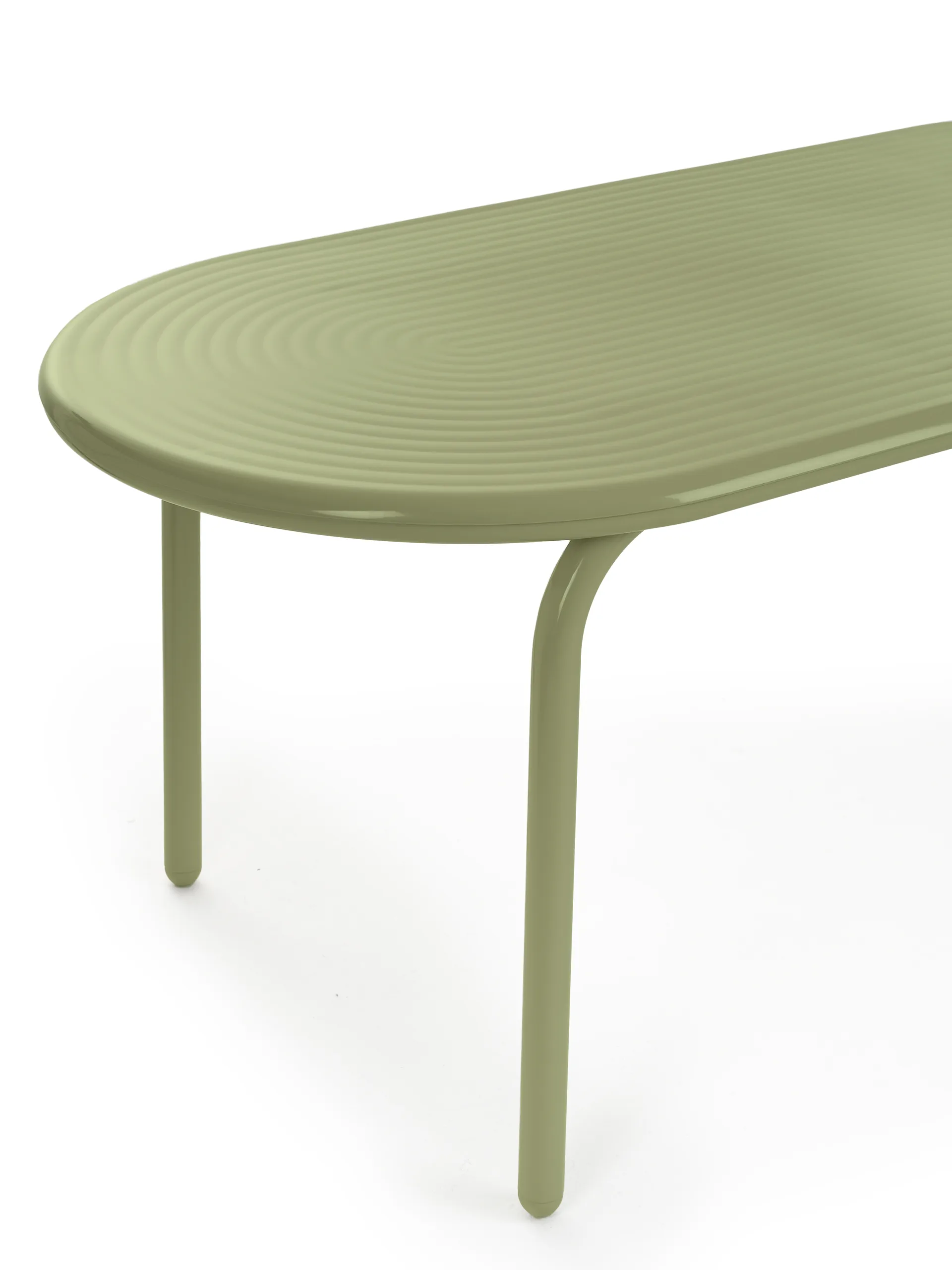 Groove Obround stół jadalniany – Moss, 86×186 cm Tom Dixon