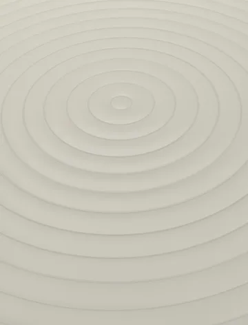 Groove stolik kawiarniany okrągły - Putty, Ø70 cm - Tom Dixon