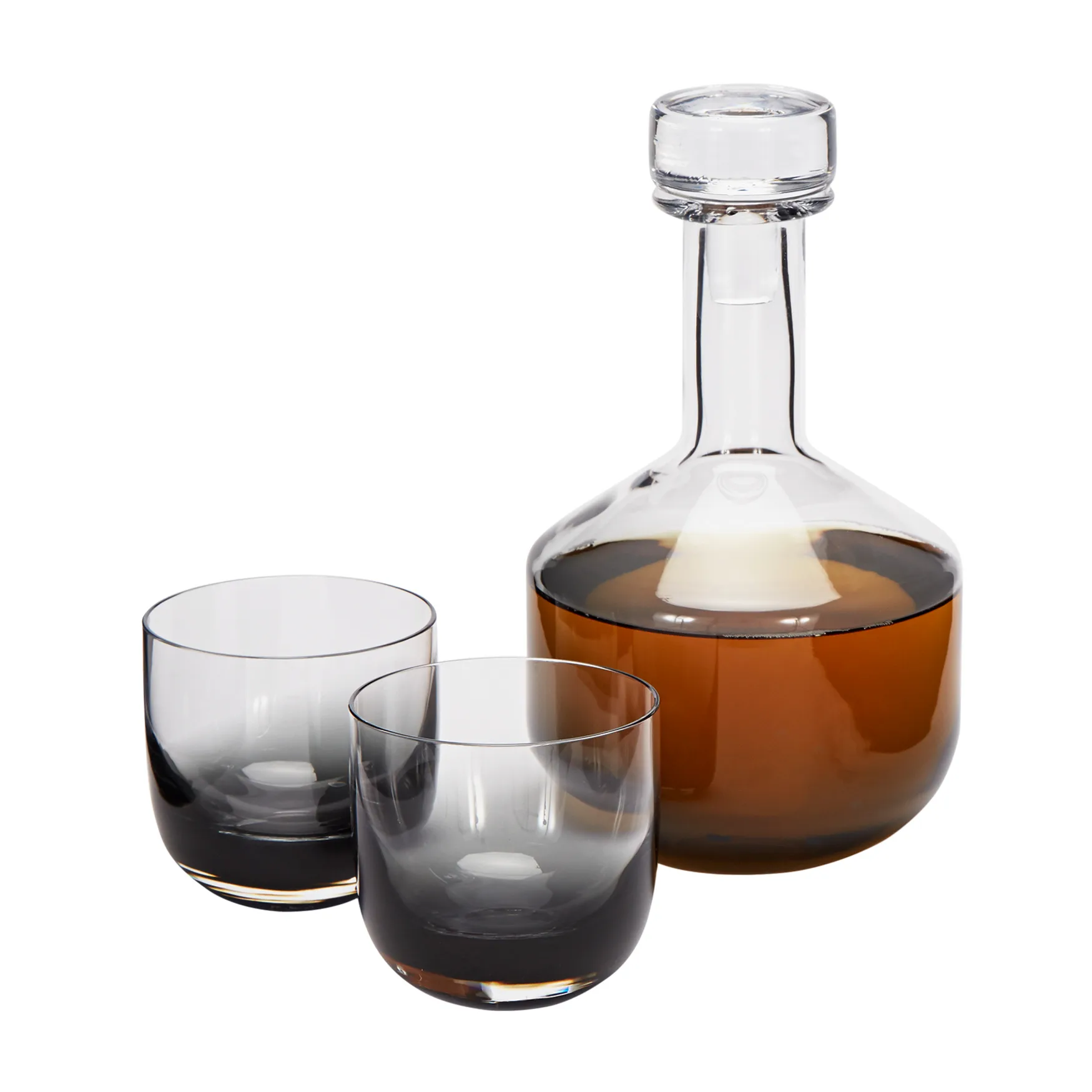 Karafka do whisky Tank 1 L, Czarny Tom Dixon