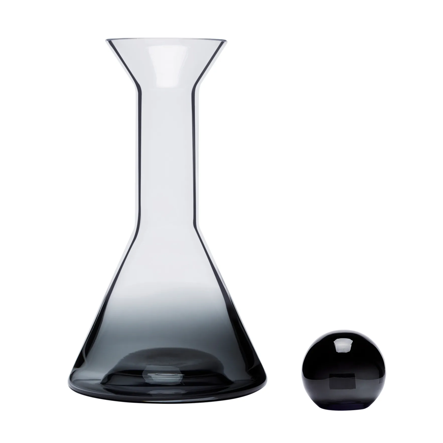 Karafka na wino Tank 1 L, Czarny Tom Dixon