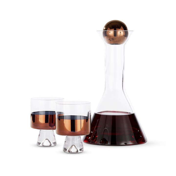 Karafka na wino Tank 1 L, Miedziany Tom Dixon