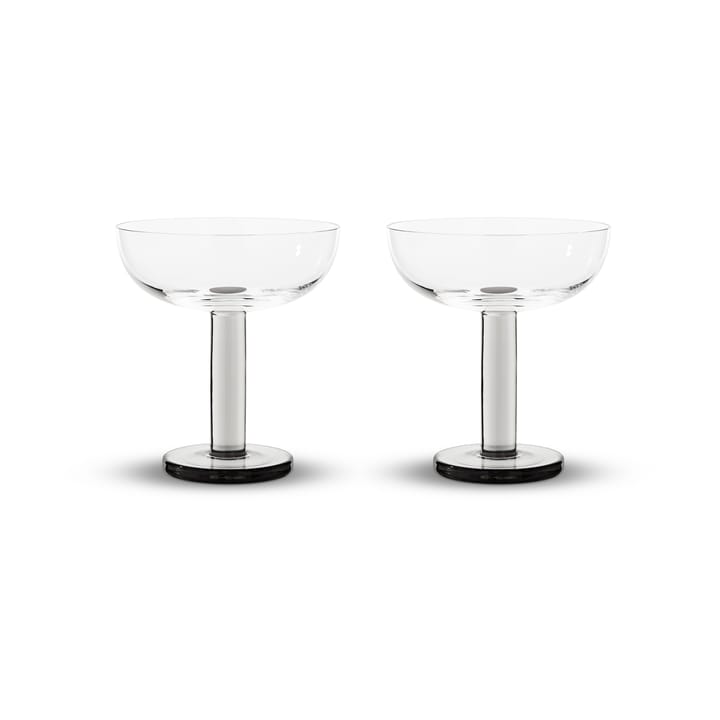 Kieliszki Coupe Puck 175 ml 2-pak - Przezroczysty - Tom Dixon