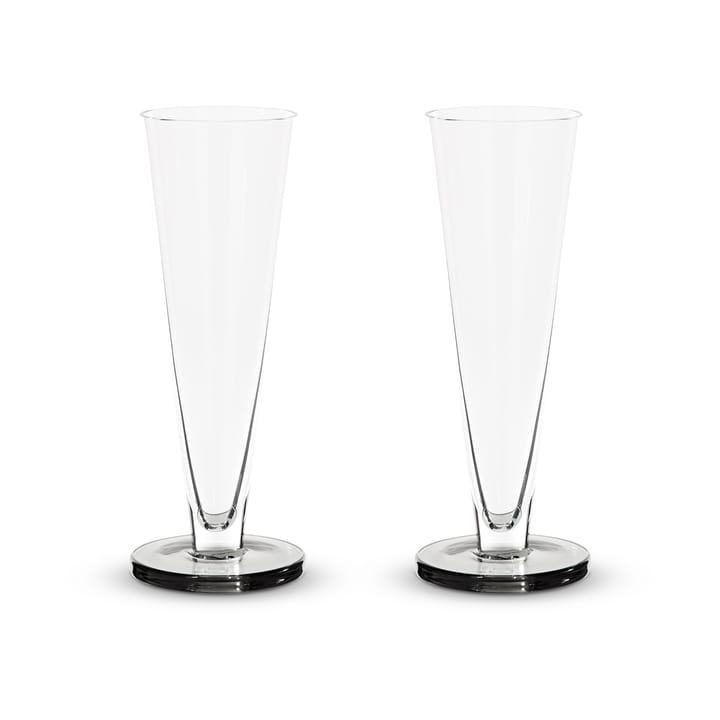 Kieliszki do szampana Puck 125 ml - Przezroczysty - Tom Dixon