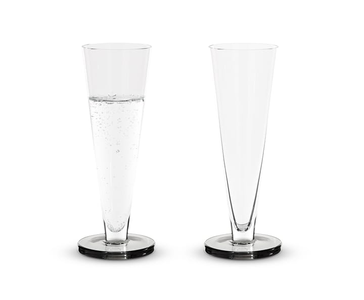 Kieliszki do szampana Puck 125 ml, Przezroczysty Tom Dixon