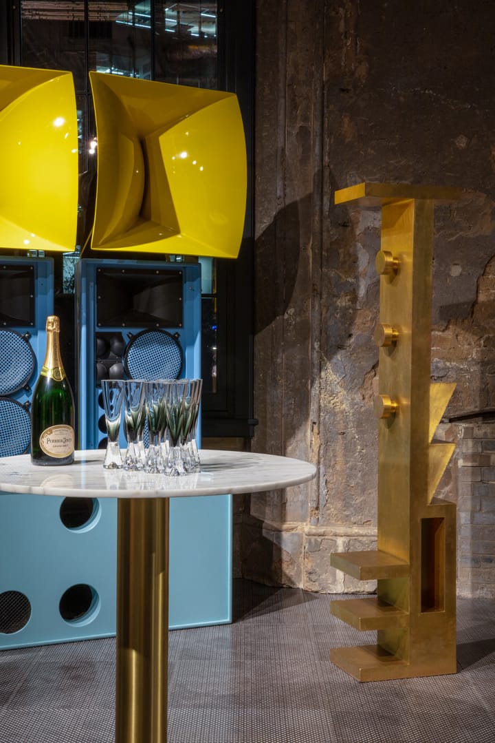 Kieliszki do szampana Tank 2-pak, Czarny Tom Dixon