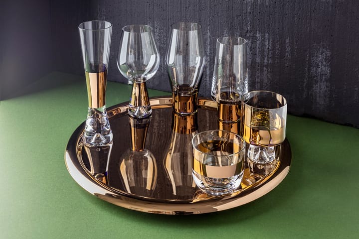 Kieliszki do szampana Tank 2-pak, Miedziany Tom Dixon