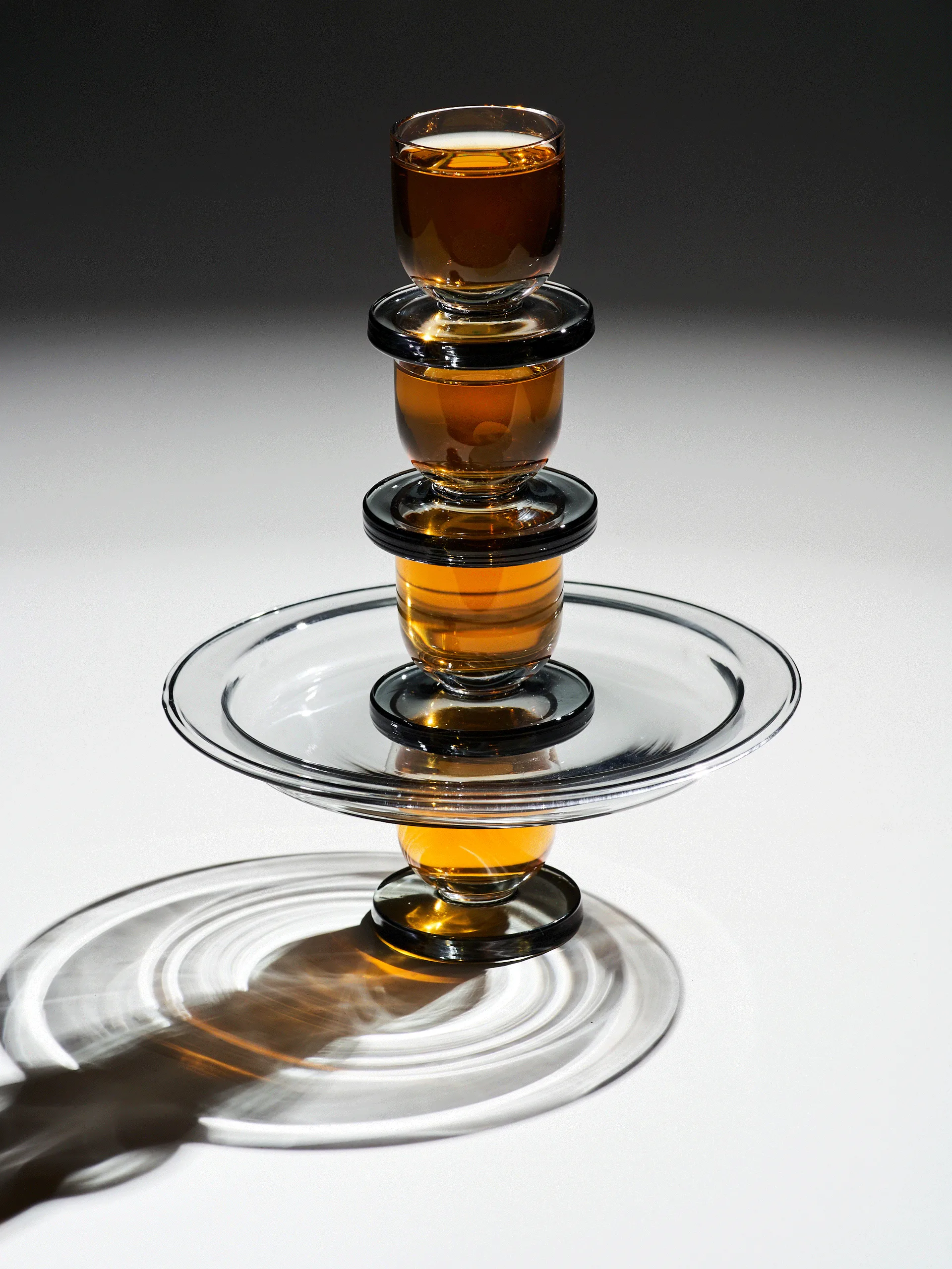 Kieliszki do wódki Puck 50 ml 4-pak, Przezroczysty Tom Dixon