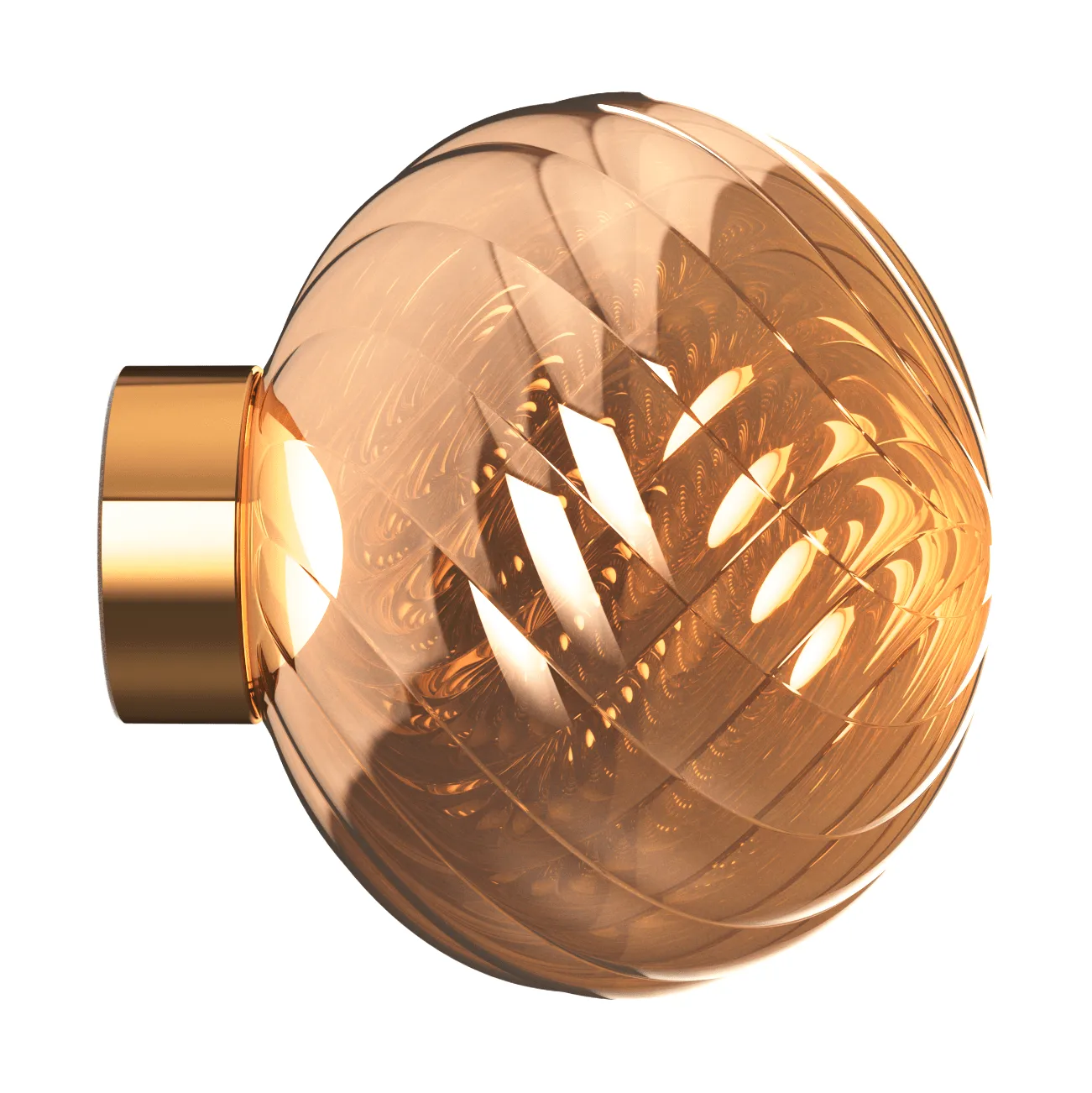 Kinkiet Whirl Ø30 cm, Copper Tom Dixon