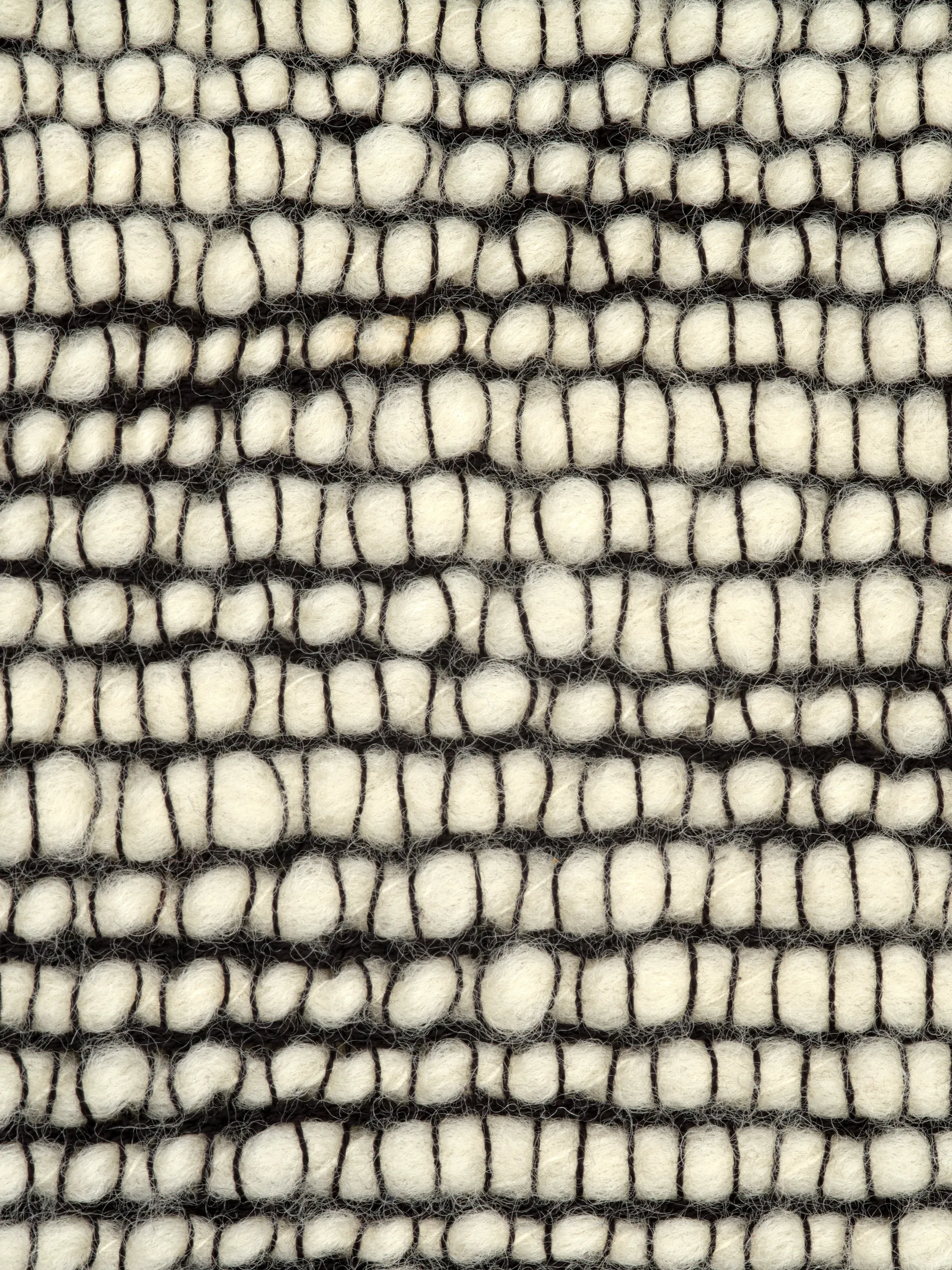 Koc Thread 140x180 cm, Black & White Tom Dixon