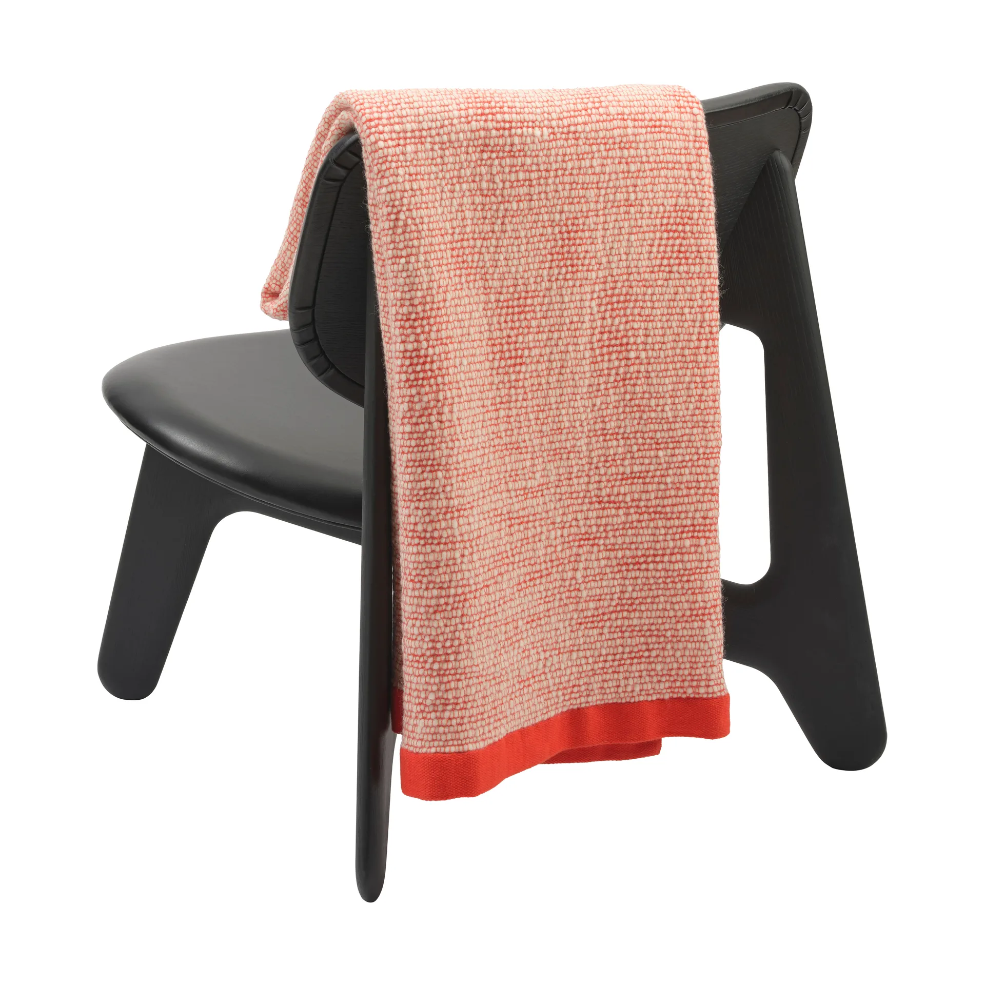 Koc Thread 140x180 cm, Orange & White Tom Dixon