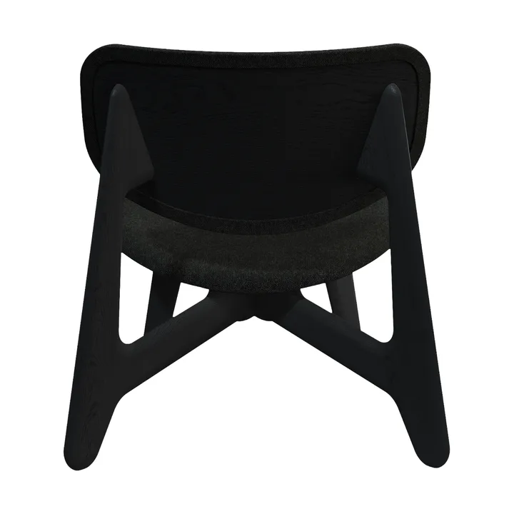 Krzesło lounge tapicerowane siedzisko Slab - Natural brushed oak-Hallingdal 0180 CMHR - Tom Dixon