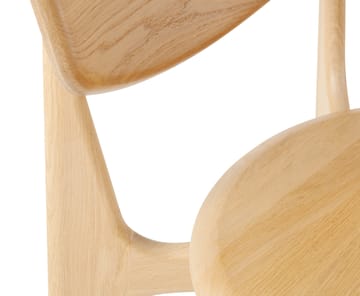 Krzesło Slab Dining - Dąb, matowy lakier - Tom Dixon