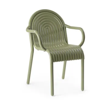 Krzesło z podłokietnikami Groove - Mech - Tom Dixon