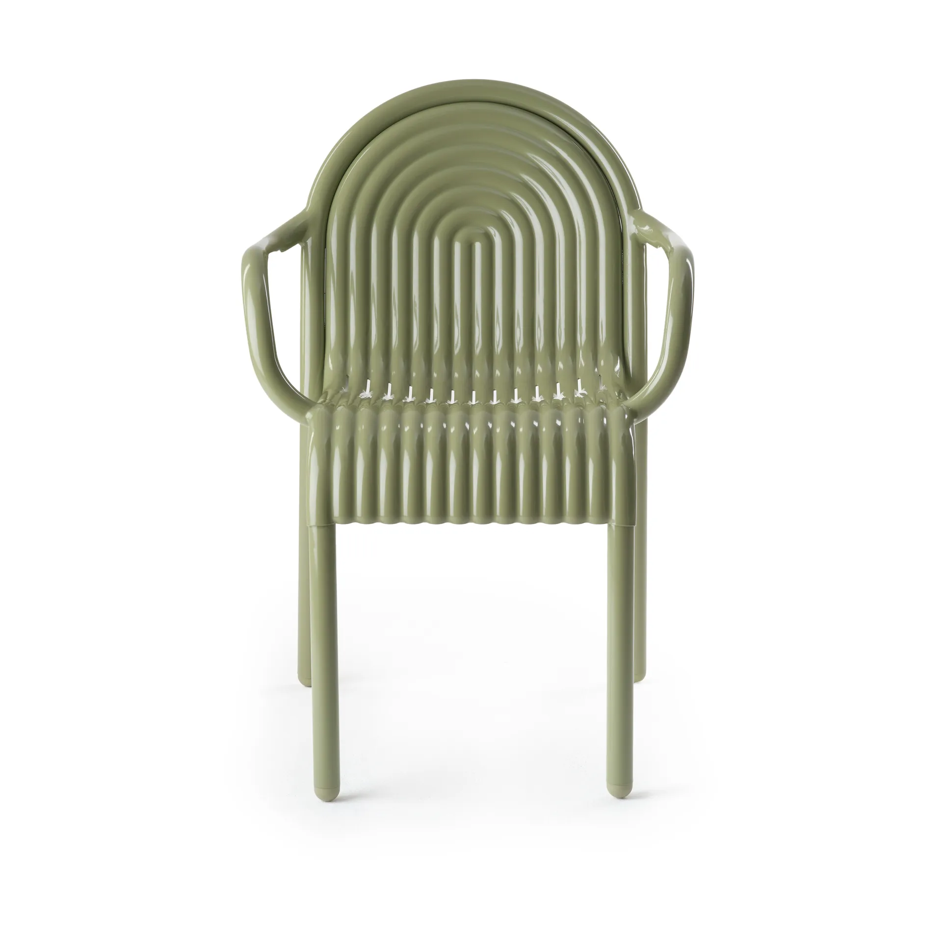 Krzesło z podłokietnikami Groove, Mech Tom Dixon